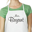 Mrs. Personalized Apron 89707