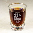 Hot Shot Personalized 21st Birthday Shot Glass
