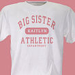 Big Sister Athletic Dept. Personalized Youth T-shirt 31559X