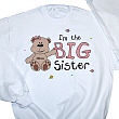I am the Sister Teddy Bear Personalized Youth Sweatshirt 51560X