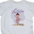 Lil' Ballerina Personalized Youth T-Shirt
