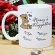 Personalized Grandma Ceramic Coffee Mug