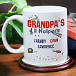 Personalized Dads Helpers Coffee Mug