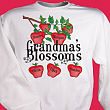 Blossoms Personalized Sweatshirt