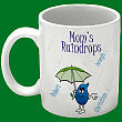 Raindrops Ceramic Coffee Mug