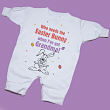 Who Needs The Easter Bunny Fleece Romper 61170X