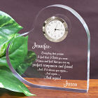 I'd Choose You Again Keepsake Heart Clock 710502