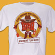 Smokin' 'Em Out BBQ Personalized T-shirt 31716X