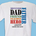 Dad, My Hero Father's Day T-shirt 32820x