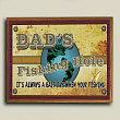 Fishing Hole Personalized Printed Plaque 428005