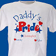 Heart and Stars Pride T-Shirt Personalized Fathers Day Shirt 3355x
