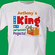 King of Unfinished Projects T-Shirt 3787x