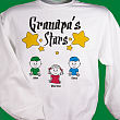 My Stars Personalized Father's Day Sweatshirt