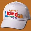 Personalized Hat for Dad - King of Unfinished Projects