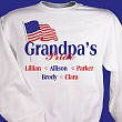 USA American Pride Personalized Sweatshirt 5084x