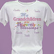 Heavenly Blessings  Personalized Scoop Neck T-Shirt