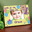 Children's Personalized Birthday Frame - Look at Me, 1,2,3 414900