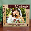Personalized Maid of Honor Wood Picture Frame