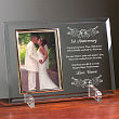 Aniversary Rose Glass Photo Frame