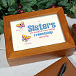 Sisters Friends Personalized Keepsake Box