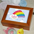 Rainbow Personalized Prayer Keepsake Box