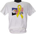 American Eagle Welcome Home Personalized Military T-shirt 31854X