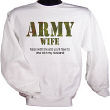 Me and the Army Personalized Military Sweatshirt 51834X