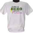 My Hero and His Princess Military Personalized Youth T-shirt 31835X