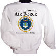 Personalized Proud To Serve Military Sweatshirt