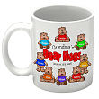 Bear Hugs Personalized Ceramic Coffee Mug 24040
