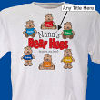Bear Hugs Personalized T-Shirt 3404X