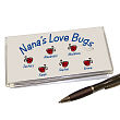 Love Bugs Personalized Checkbook Cover