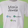 My Jewels - Personalized Birthstone T-shirt 32711X
