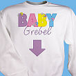 Baby Maternity Personalized Sweatshirt