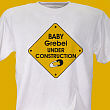 Under Construction Personalized T-shirt 3697X