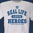 Real Life Heroes - Police Officer T-shirt 32766X