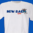 Personalized New Dad T-Shirt