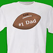 Personalized Football Fan T-shirt