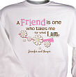 Friendship Personalized Sweatshirt