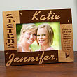 Sisters Personalized Wooden Picture Frame 923441