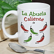 Taza personalizada abuela caliente 