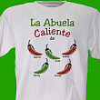 Camiseta personalizada abuela caliente