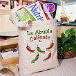 Bolso de totalizador personalizado abuela caliente de la lona