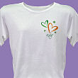 Hearts &amp; Luck Personalized Scoop Neck T-shirt