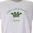 Little Irish Princess Personalized Youth T-shirt