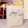 Heavenly Blessings Personalized Canvas Tote Bag