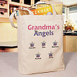 Little Angels Personalized Canvas Tote Bag