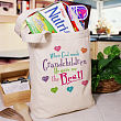 God Gave Me the Best Personalized Canvas Tote Bag