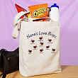 Love Bugs Personalized Canvas Tote Bag