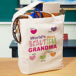 Most Beautiful Personalized Canvas Tote Bag